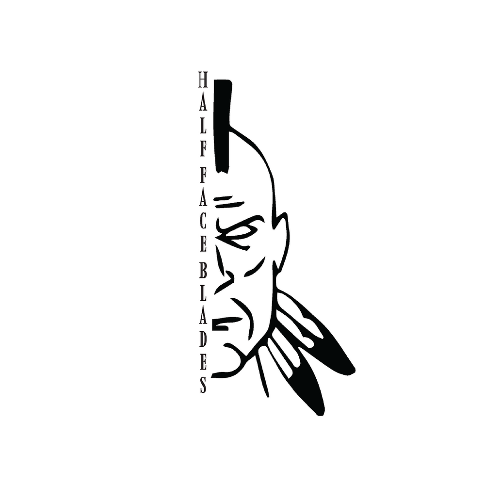 Half Face Blades Logo